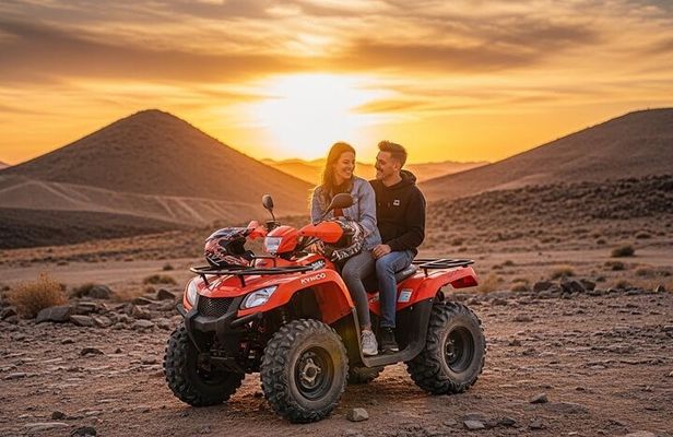 Marrakech: Quad, Camel Ride & Dinner Fire Show in Agafay Desert