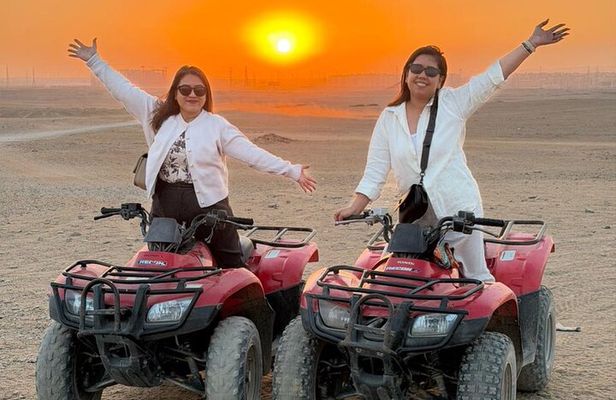 ATV Ride at the Desert of Giza Pyramids