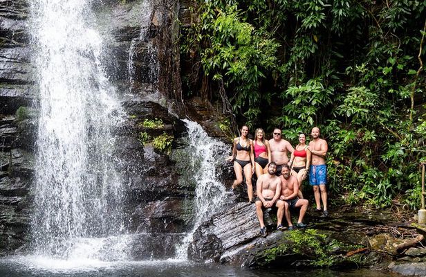 Nim Li Punit + Chocolate Making & Waterfall Tour from Placencia