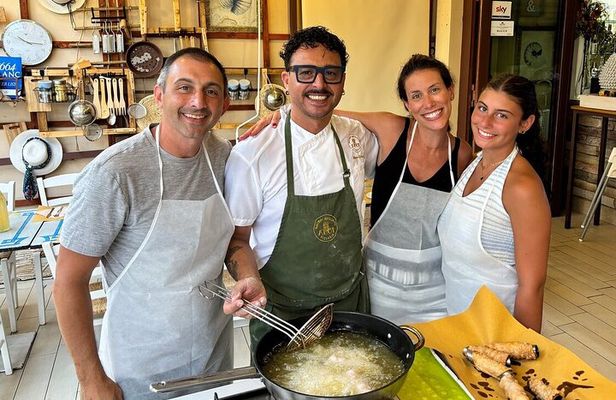 Pasta and Cannolo Making in Taormina by the Sea