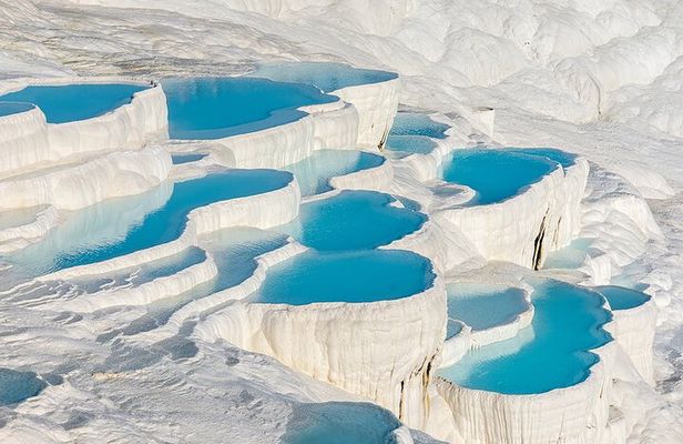 Antalya/Kemer: Pamukkale & Hierapolis Ancient City Tour
