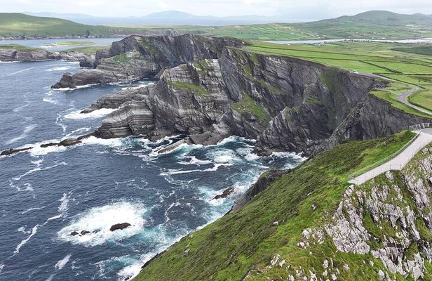 Kerry Cliffs via Skellig Ring and Ring of Kerry
