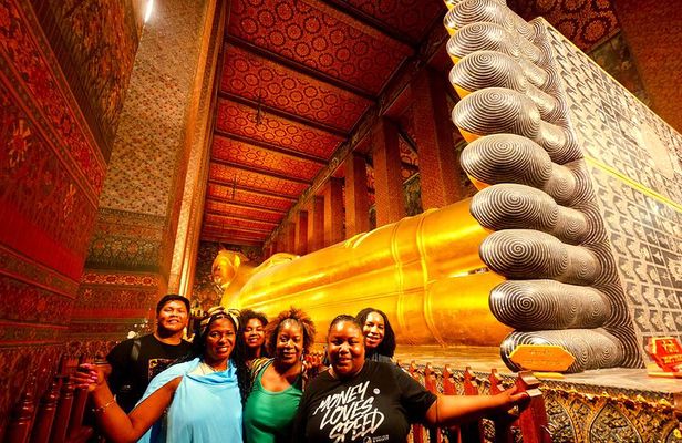 Golden Buddha Reclining Buddha and Marble Temple Private Tour