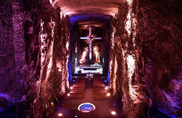 Cathedral of Sal Zipaquirá with Entrance and Transportation from Bogota