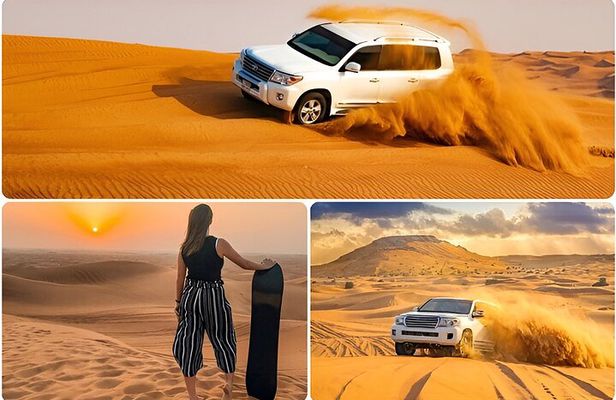 Qatar: Desert Dune Bashing with lunch/dinner in Desert Beach Camp