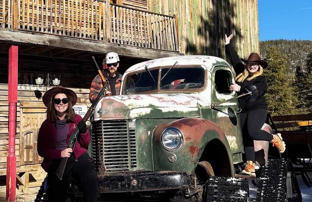 Monster Truck Sleigh Ride and Gold Panning