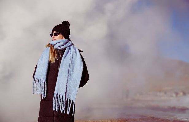 Geysers of tatio with breakfast