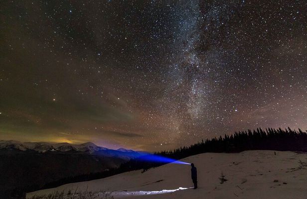 Johnston Canyon Night Walk and Stargazing Experience