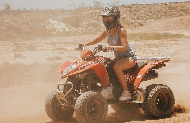 Agafay Desert Sunset Experience Camel Ride Quad and Dinner Show