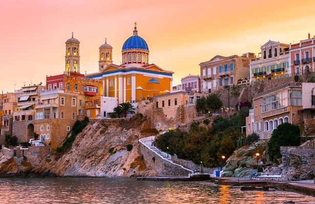 Exclusive Day Trip: Andros to Syros with Lunch and Sunset