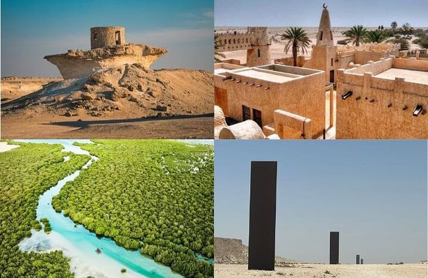  Full Day Tour to North and West Qatar with Pickup from Doha