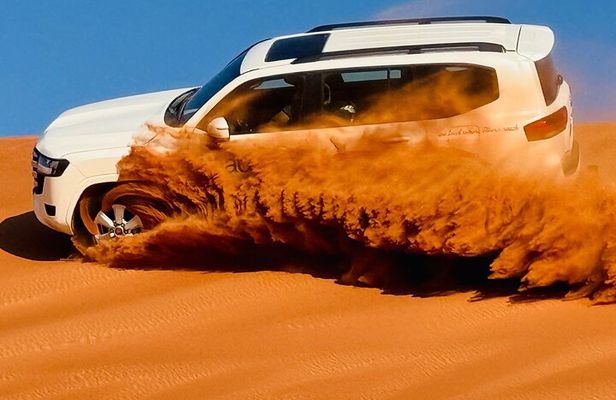 Dubai Desert Safari Quad Biking, BBQ and Camel Ride