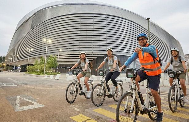 Santiago Bernabeu Electric Bike Tour in Madrid