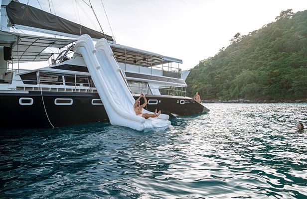 Coral & Racha Islands Sunset Catamaran Full-Day