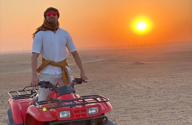 Giza Pyramids,Sphinx,Camel Ride,ATV Bike,Shopping, Dinner cruise