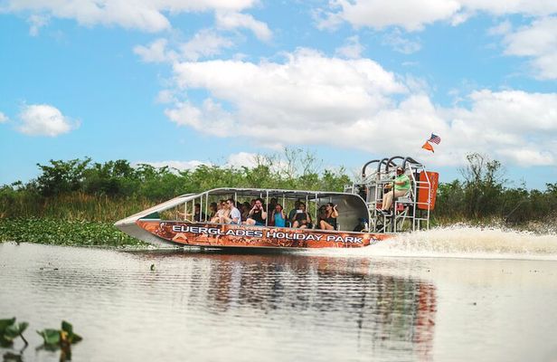 Everglades Airboat Adventure with Roundtrip Bayside Transfer