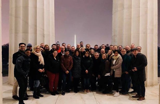 Capitol Hill with US Capitol, Arlington Cemetery, Night Bus Tour