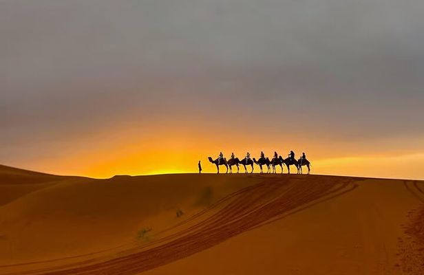 3-Day Sahara Tour from Marrakech: Merzouga Camel & Desert Camp