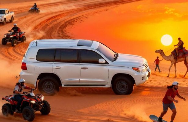 Doha Premium Half Day Desert Safari Camel Ride and Inland Sea