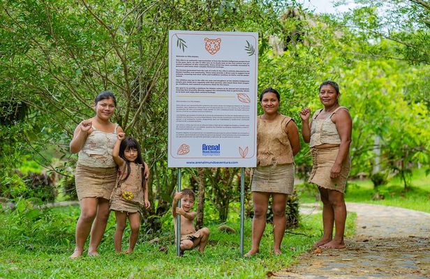 La Fortuna Waterfall & Villa Maleku (Indigenous Tribe visit)