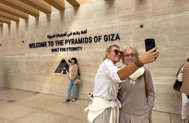 Giza Pyramids, Saqqara, Memphis & Grand Egyptian Museum Day Tour