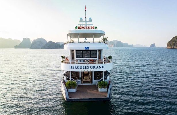 Hercules Cruise- Halong Bay One Day - Luxury Tour with 6 hours 