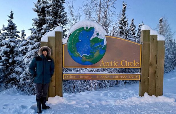 Arctic Circle Northern Lights Dalton Highway Winter Tour
