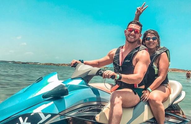 Private Jet Ski/Jet Car and Parasailing Combo Tour Montego Bay