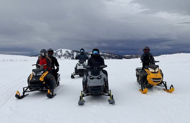 3 Hour Guided Snowmobile Trail Adventure