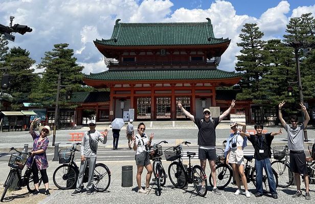 Depart from Kyoto Station : Half-Day E-Bike Tour with Kyotoite