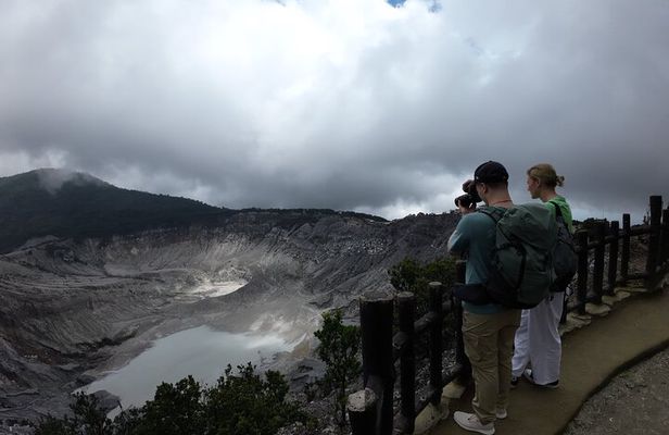 Tangkuban Parahu Volcano or White Crater Bandung Guided Tour