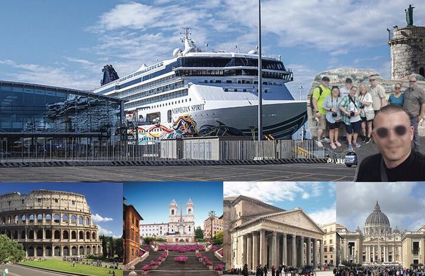 Exclusive Rome highlight Tour for Cruise Passengers in a Van