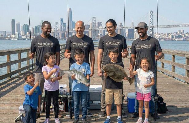 Learn to Pier Fish: Beginner Groups 2-6 persons (No license)