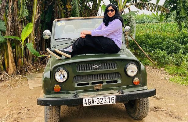 Hanoi City Tour by Vintage Jeep Culture History Daily Life