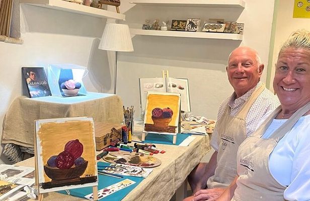 Paint Like Caravaggio in Rome Art Studio