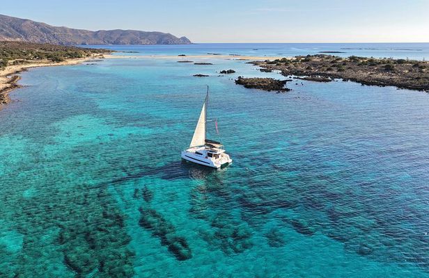 Elafonisi Sunset Luxury Catamaran Cruise: Sushi, Drinks, Transfer