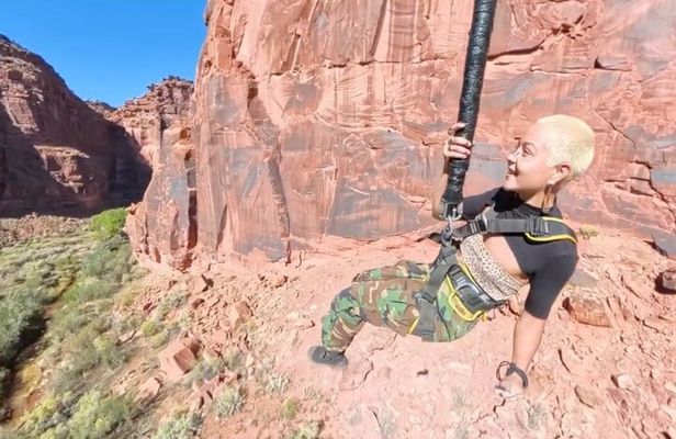 Rope Swing Adventure in Moab, Utah
