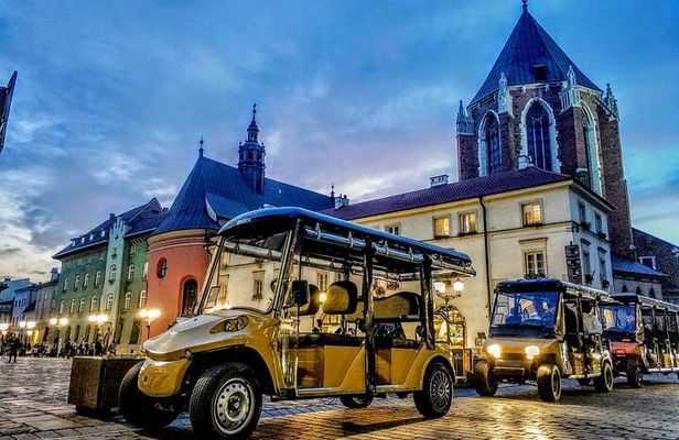 Krakow: Old Town, Jewish Kazimierz and Ghetto Sightseeing by Electric Golf Cart