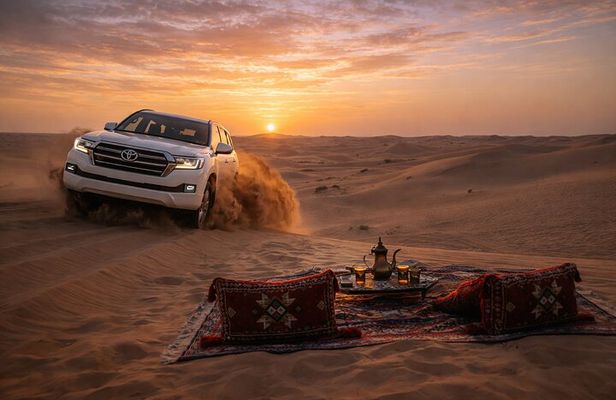 Doha Desert Safari & Traditional Keshta Experience | Dune Bashing
