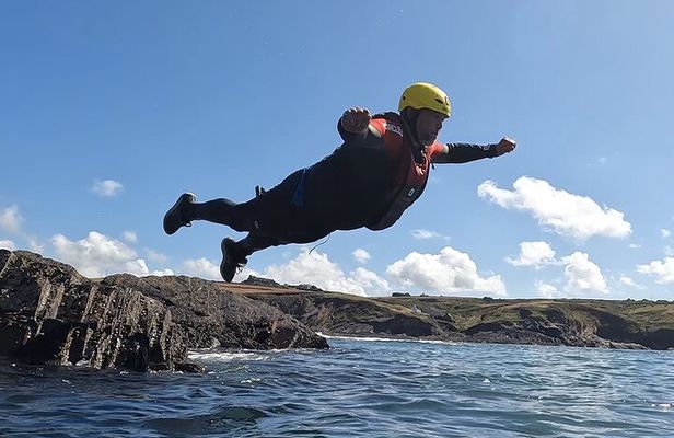 Coasteering near Tenby