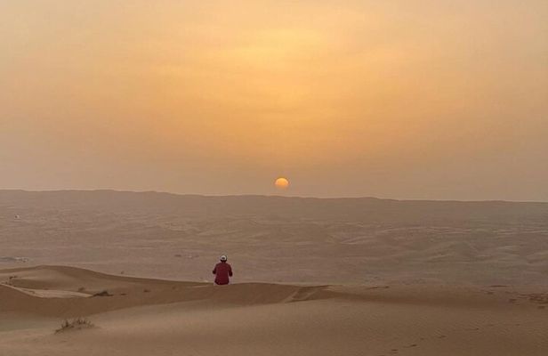 Wahiba Sands Sunset view