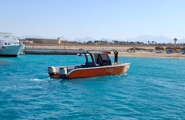 Private Speedboat Tour in Hurghada –Dolphins, Snorkeling &Islands