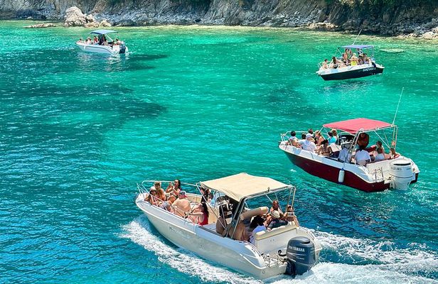 Sarande Ionian Coast Hidden Beaches and Caves Boat Tour