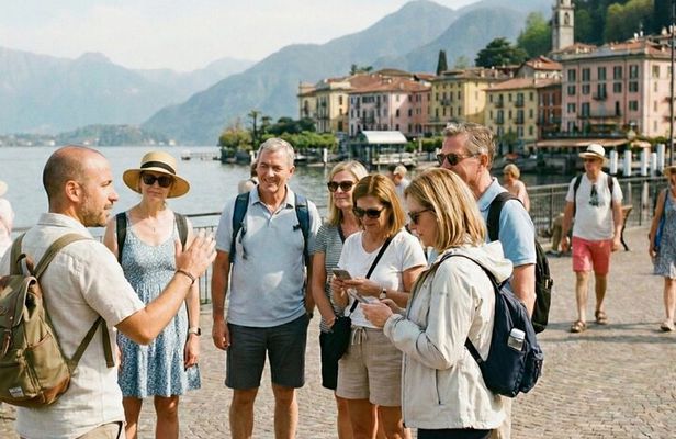 Small-Group Lake Como: Bellagio, Varenna, Hidden Gorge & Boat