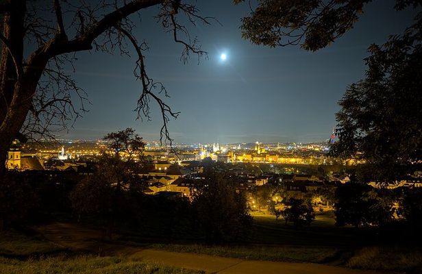 Prague by Night A Scenic Walk from Petrin Hill to Old Town