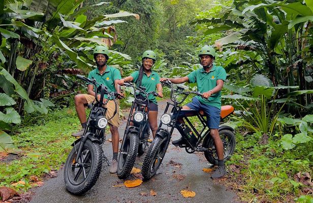 Anse La Raye Private E-Bike Tour Adventure