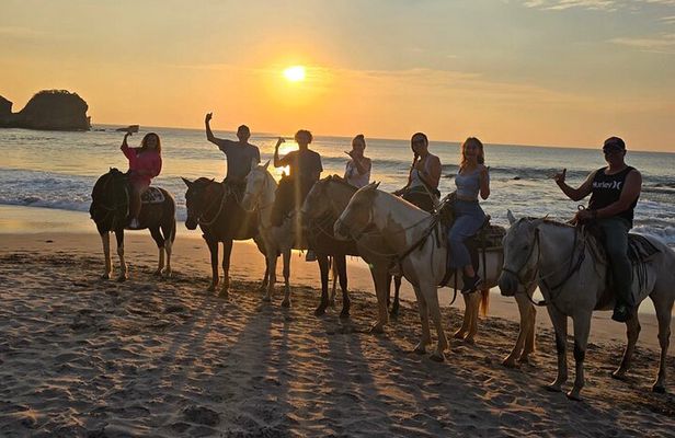 Nosara Golden Sunset Horseback Riding Tour