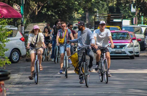 Street Food Bike Ride/Roma-Condesa/All-Inclusive 3.5 hours