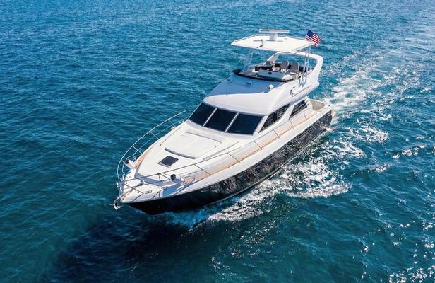 Miami Yacht Rental 58 ft +1Hr Free +Balloon Decor | Boat Birthday