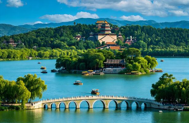 Private Layover Tour to Mutianyu Great Wall and Summer Palace with Cable Car